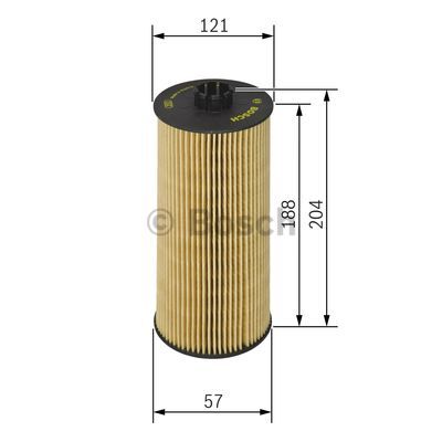 Filtr oleju BOSCH F 026 407 051