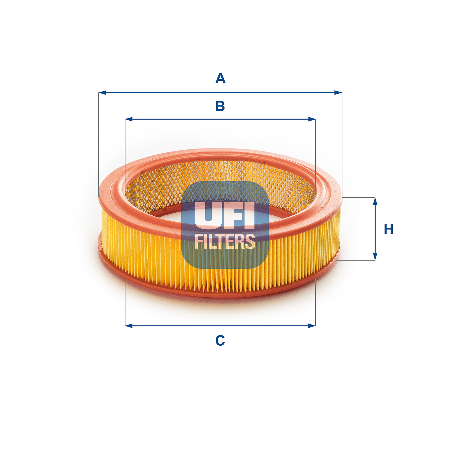 Filtr powietrza UFI 27.B88.00