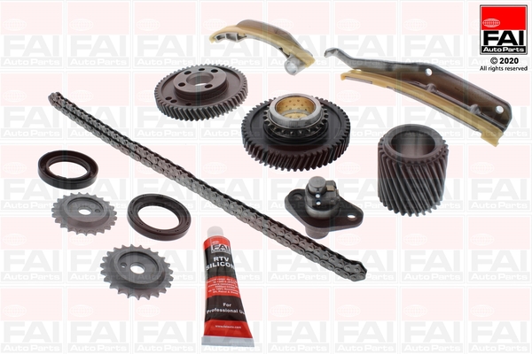 Zestaw łańcucha rozrządu FAI AUTOPARTS TCK351