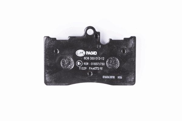 Klocki hamulcowe HELLA 8DB 355 012-121