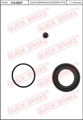 Zestaw naprawczy zacisku hamulcowego QUICK BRAKE 114-0037