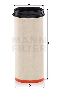 Filtr powietrza wtórnego MANN-FILTER CF 1810/1