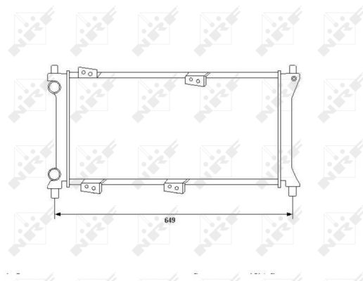 Chłodnica NRF 58225