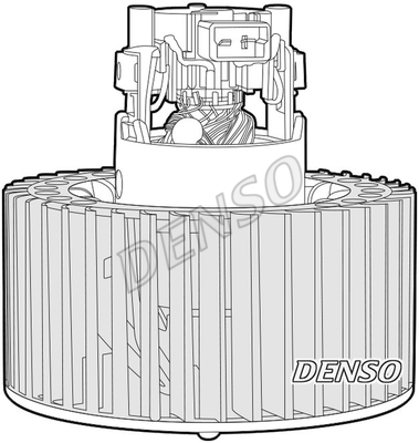 Wentylator wnętrza DENSO DEA09049