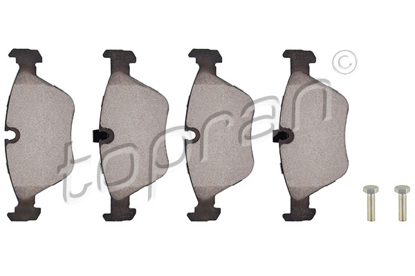 Klocki hamulcowe TOPRAN 500 379