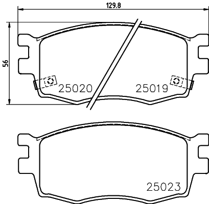 Klocki hamulcowe HELLA PAGID 8DB 355 014-921