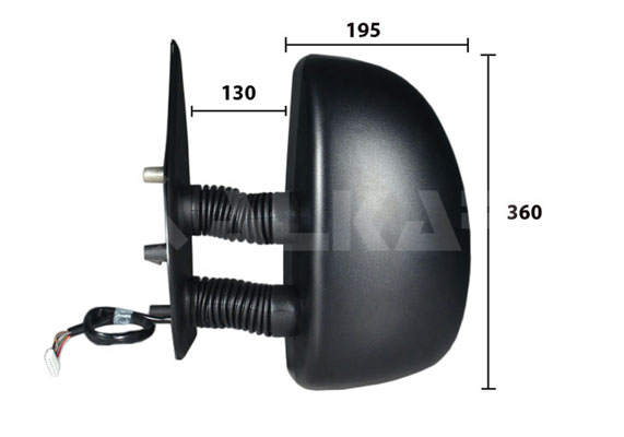 Lusterko zewnętrzne ALKAR 9256961