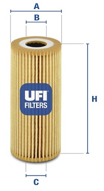 Filtr oleju UFI 25.067.00