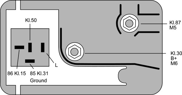 Sterownik świec żarowych HELLA 4RV 008 188-101