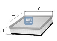 Filtr powietrza UFI 30.607.00