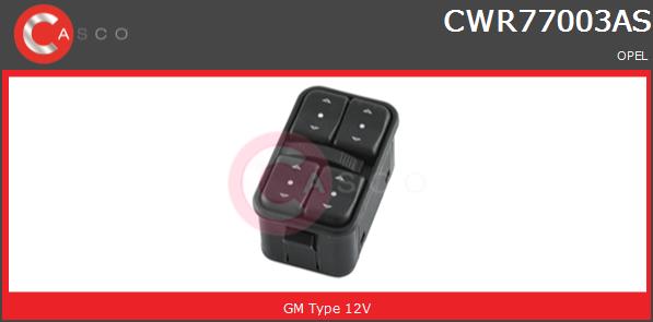 Przełącznik podnośnika szyby CASCO CWR77003AS
