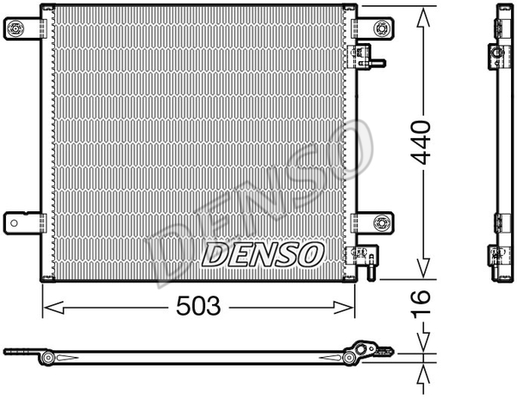 Skraplacz klimatyzacji DENSO DCN99066