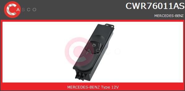 Przełącznik podnośnika szyby CASCO CWR76011AS