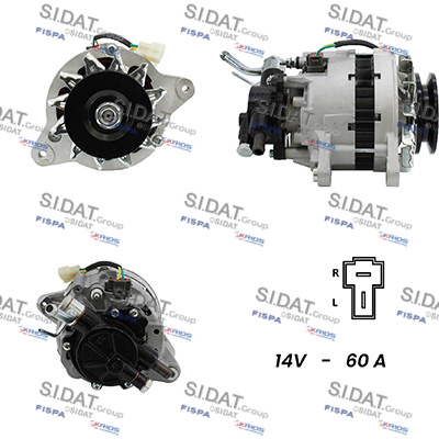 Alternator SIDAT A12MH0168A2