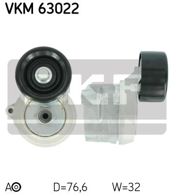 Rolka napinacza paska osprzętu SKF VKM 63022