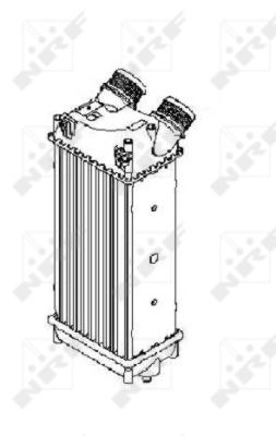 Chłodnica powietrza intercooler NRF 30860