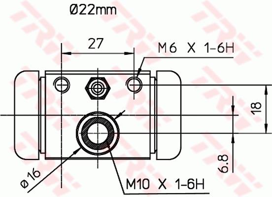 Cylinderek TRW BWH394