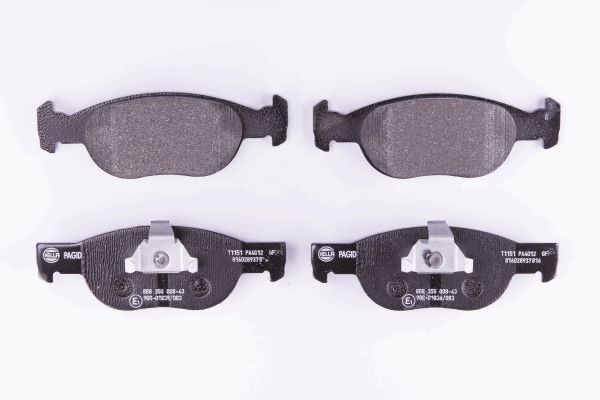 Klocki hamulcowe HELLA 8DB 355 008-431