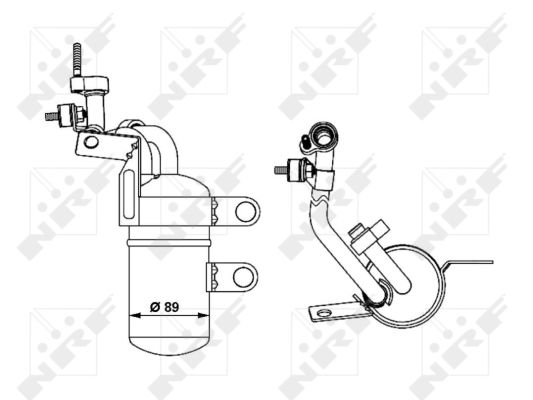 Osuszacz klimatyzacji NRF 33290