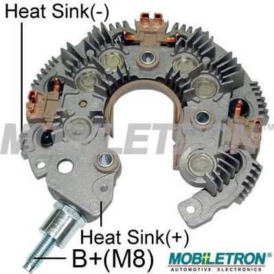 Mostek prostowniczy alternatora MOBILETRON RN-67
