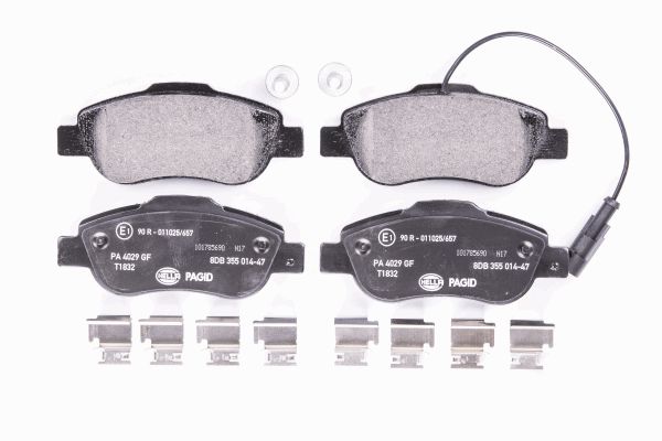 Klocki hamulcowe HELLA 8DB 355 014-471
