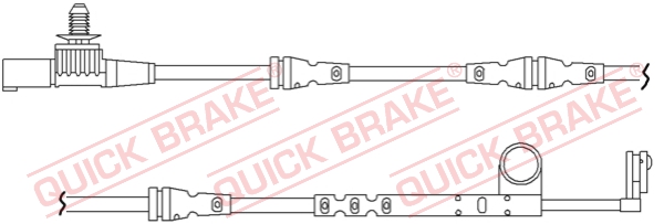 Czujnik zużycia klocków QUICK BRAKE WS 0264 A