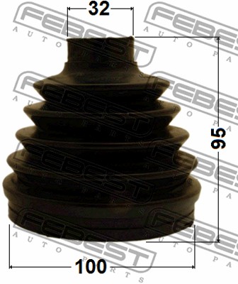 Osłona przegubu FEBEST 0217P-TA60R