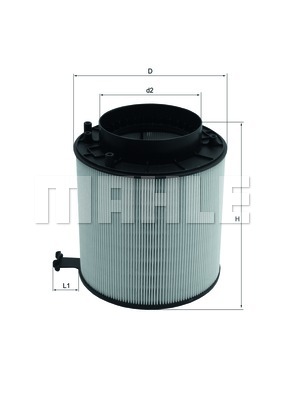 Filtr powietrza MAHLE LX 2091D