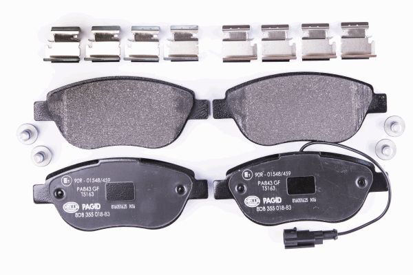 Klocki hamulcowe HELLA 8DB 355 018-831