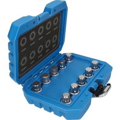 Zestaw narzędzi do wypinania, zabezpieczenia śrub kół KS TOOLS BT691170