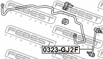 Łącznik stabilizatora FEBEST 0323-GJ2F