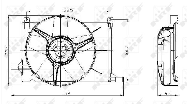 Wentylator NRF 47009