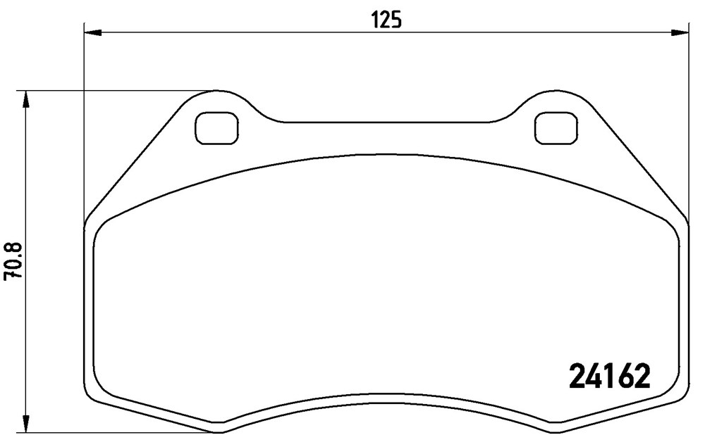 Klocki hamulcowe BREMBO P 68 036