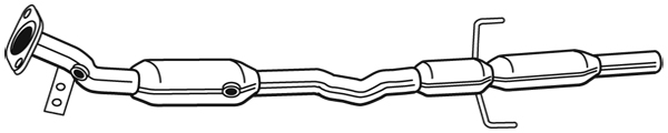 Katalizator WALKER 28704