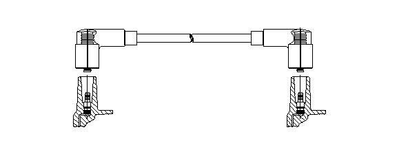 Przewód zapłonowy BREMI 114/75