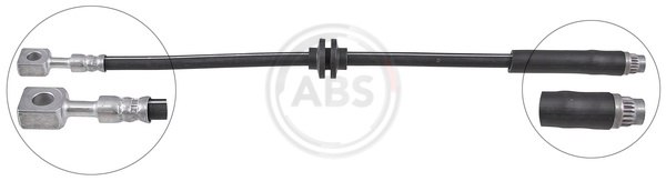 Przewód hamulcowy elastyczny A.B.S. SL 1158