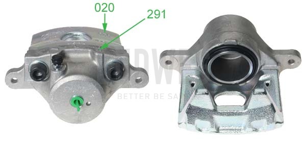 Zacisk hamulca BUDWEG CALIPER 345624