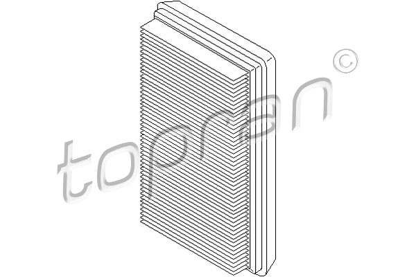 Filtr powietrza TOPRAN 700 416