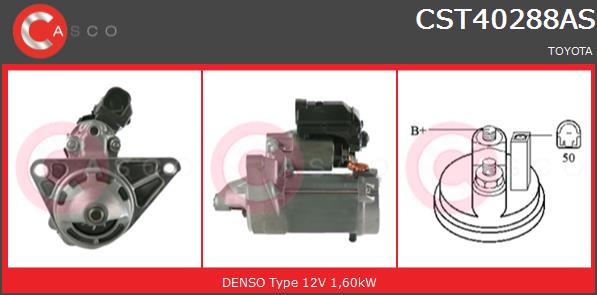 Rozrusznik CASCO CST40288AS