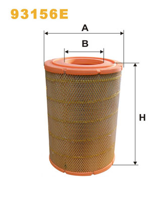 Filtr powietrza WIX FILTERS 93156E