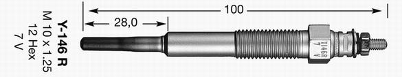 Świeca żarowa NGK 7492