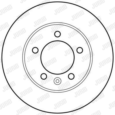 Tarcza hamulcowa JURID 562714JC