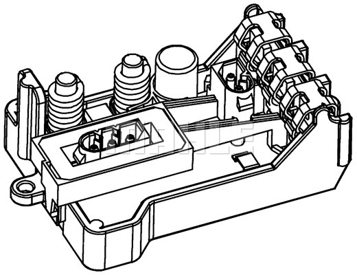 Regulator nawiewu MAHLE ABR 30 000P