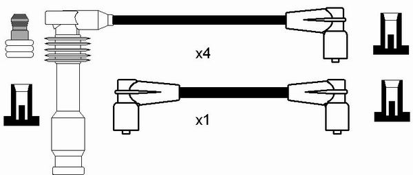 Przewody zapłonowe NGK 0769