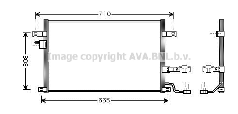 Skraplacz klimatyzacji AVA QUALITY COOLING DW5056D