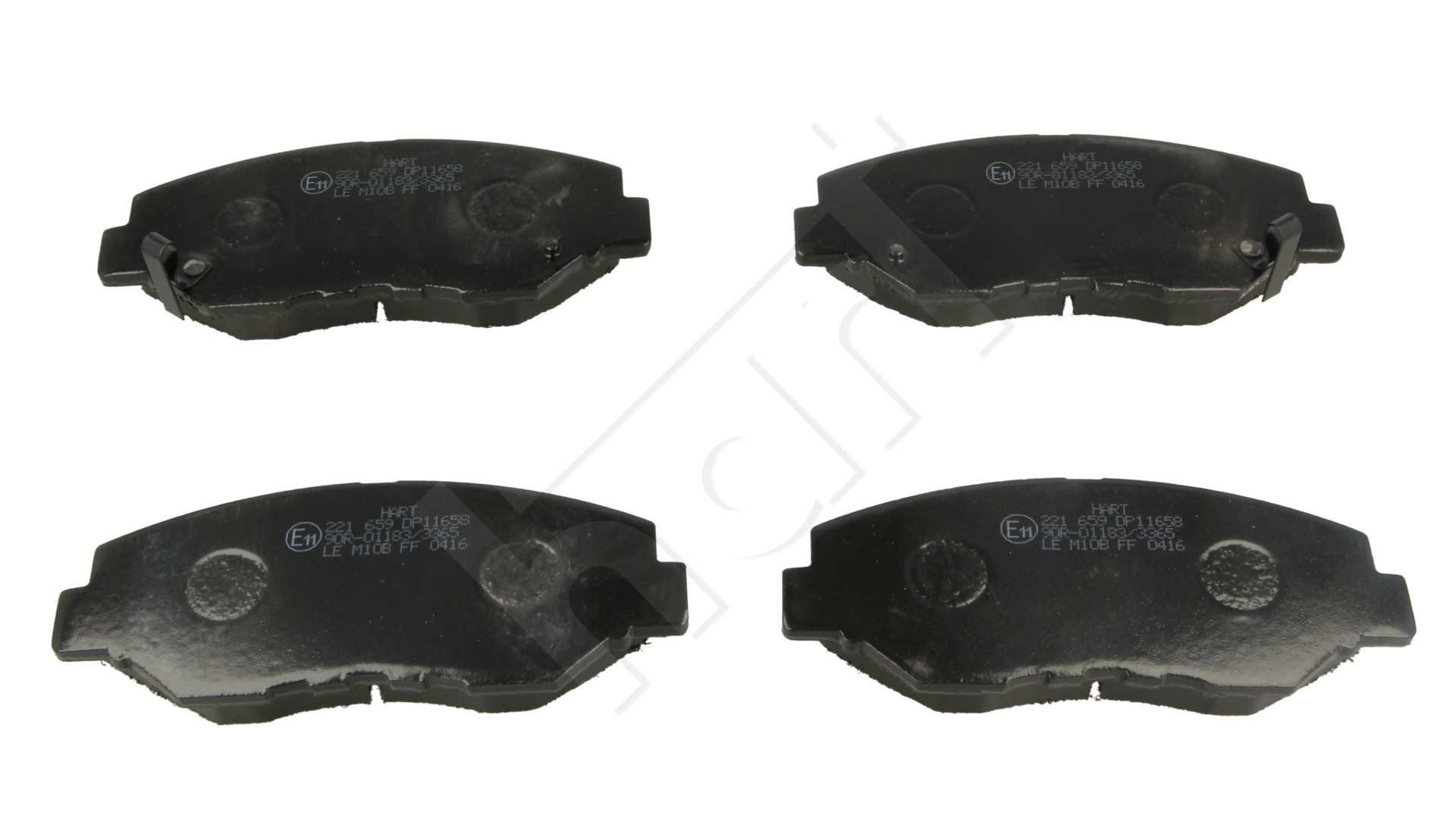 Klocki hamulcowe HART 221 659