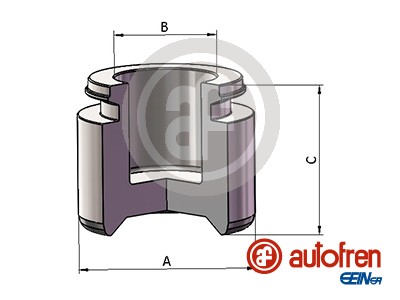 Tłoczek zacisku hamulcowego AUTOFREN SEINSA D025660