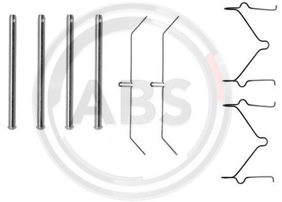 Zestaw akcesoriów montażowych  klocków hamulcowych A.B.S. 1129Q