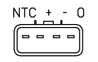 Czujnik ciśnienia w kolektorze ssącym NGK 96501
