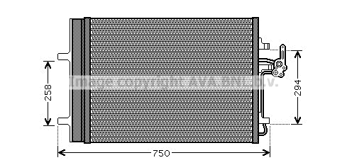 Skraplacz klimatyzacji AVA QUALITY COOLING FDA5427D